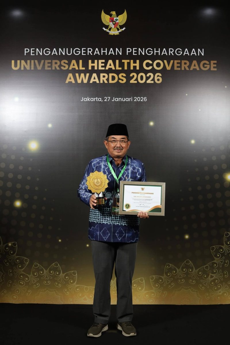 Bupati Anwar Sadat Terima UHC Awards 2026, Bukti Komitmen Kesehatan Daerah Diakui Nasional