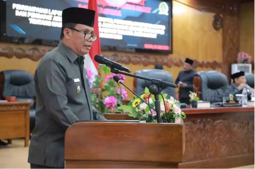 Wabup Katamso Hadiri Paripurna LKPJ: “Rekomendasi DPRD Jadi Pijakan Perbaikan Kinerja”